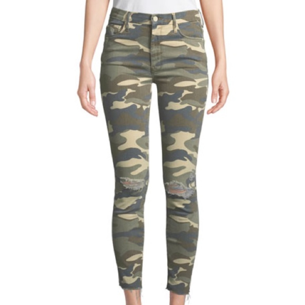 Mother Camo Jeans